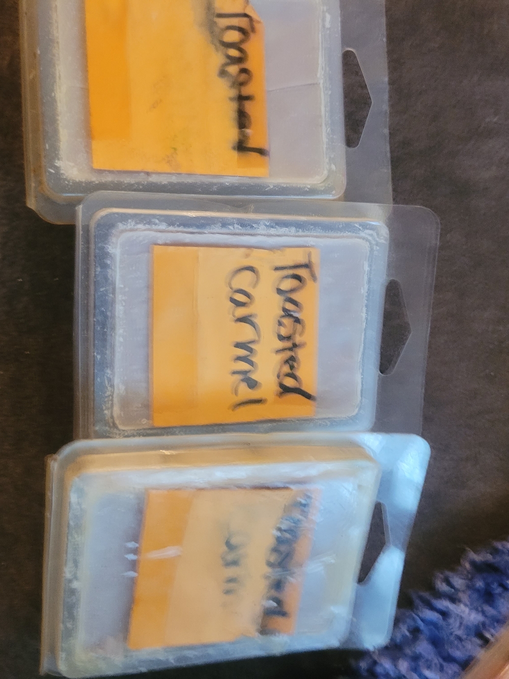 Wax Melt Pack - Toasted Caramel Scented (White)